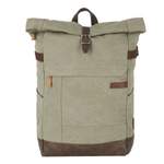 Laptoprucksack von camel active, in der Farbe Grün, aus Nylon, Vorschaubild