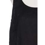 Klassische Bluse von MARINA RINALDI, in der Farbe Schwarz, aus Leinen, andere Perspektive, Vorschaubild