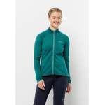 Fahrradjacke von Jack Wolfskin, in der Farbe Grün, aus Fleece, andere Perspektive, Vorschaubild