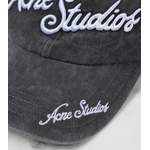 Baseball Cap von Acne Studios, in der Farbe Schwarz, andere Perspektive, Vorschaubild