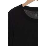 Langarmshirt von GAP, in der Farbe Schwarz, aus Baumwolle, andere Perspektive, Vorschaubild