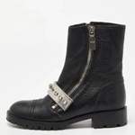 Boots von Alexander McQueen Pre-owned, in der Farbe Schwarz, andere Perspektive, Vorschaubild