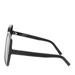 Sonstige Sonnenbrille von Saint Laurent, in der Farbe Schwarz, aus Kunststoff, andere Perspektive, Vorschaubild