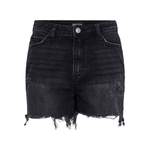 Shorts von Pieces, in der Farbe Schwarz, aus Baumwolle, andere Perspektive, Vorschaubild