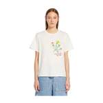 T-Shirt von Max Mara, in der Farbe Weiss, aus Baumwolle, andere Perspektive, Vorschaubild