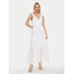 Sommerkleid von Guess, in der Farbe Weiss, aus Baumwolle, andere Perspektive, Vorschaubild