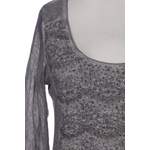 Klassische Bluse von tredy, in der Farbe Grau, aus Baumwolle, andere Perspektive, Vorschaubild