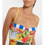 Badeanzug von Dolce&Gabbana, Mehrfarbig, andere Perspektive, Vorschaubild