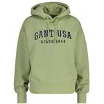 Sweatshirt von Gant, in der Farbe Grün, aus Baumwolle, andere Perspektive, Vorschaubild