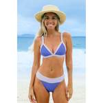 Farbblock Bikini der Marke CUPSHE