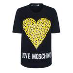 T-Shirt von Love Moschino, in der Farbe Schwarz, andere Perspektive, Vorschaubild