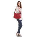 Shopper von Samantha Look, in der Farbe Rot, aus Leder, andere Perspektive, Vorschaubild