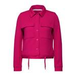 Shirtjacke von cecil, in der Farbe Rosa, aus Polyester, andere Perspektive, Vorschaubild