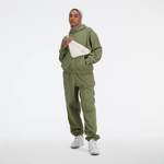 Hoodie von New Balance, in der Farbe Grün, aus Fleece, andere Perspektive, Vorschaubild