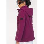 Fleecejacke von sheego, in der Farbe Lila, aus Polyester, andere Perspektive, Vorschaubild