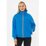 Regenjacke von Derbe, in der Farbe Blau, aus Polyester, andere Perspektive, Vorschaubild