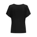 T-Shirt von Only, in der Farbe Schwarz, aus Jersey, andere Perspektive, Vorschaubild