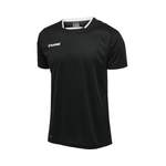 Handballtrikot von Hummel, in der Farbe Schwarz, aus Polyester, andere Perspektive, Vorschaubild