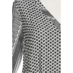 Klassische Bluse von cecilie copenhagen, in der Farbe Grau, aus Baumwolle, andere Perspektive, Vorschaubild