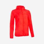 Windbreaker von Kalenji, in der Farbe Rot, aus Polyester, andere Perspektive, Vorschaubild