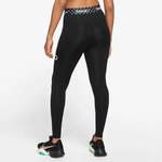 Sportleggings von Nike, in der Farbe Schwarz, aus Polyester, andere Perspektive, Vorschaubild