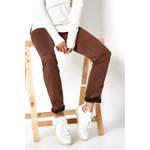 Leggings von Toni, in der Farbe Braun, aus Baumwolle, andere Perspektive, Vorschaubild