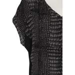 Kleid von The Kooples, in der Farbe Schwarz, andere Perspektive, Vorschaubild