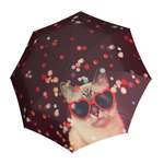 Regenschirm von Doppler, in der Farbe Lila, aus Fiberglas, Vorschaubild