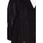 Klassische Bluse von Sempre Piu, in der Farbe Schwarz, andere Perspektive, Vorschaubild