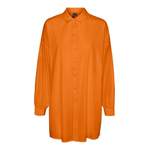 Klassische Bluse von Vero Moda, in der Farbe Orange, andere Perspektive, Vorschaubild