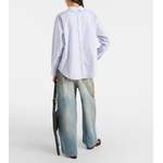 Hemdbluse von Acne Studios, in der Farbe Weiss, andere Perspektive, Vorschaubild