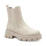 Chelsea-Boot von TAMARIS, in der Farbe Beige, aus Textil, andere Perspektive, Vorschaubild