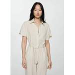 Jumpsuit von Mango, in der Farbe Beige, andere Perspektive, Vorschaubild