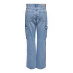 5-Pocket-Hose von Only, in der Farbe Blau, aus Denim, andere Perspektive, Vorschaubild