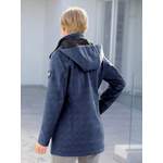 Softshelljacke von Witt, in der Farbe Blau, aus Polyester, andere Perspektive, Vorschaubild