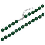 Perlenkette von Unique, in der Farbe Grün, andere Perspektive, Vorschaubild