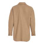 Langjacke von Vila, in der Farbe Beige, aus Polyester, andere Perspektive, Vorschaubild