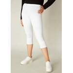 Leggings von Base Level Curvy, in der Farbe Weiss, aus Jersey, andere Perspektive, Vorschaubild