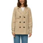 Cabanjacke von s.Oliver, in der Farbe Beige, aus Polyester, andere Perspektive, Vorschaubild