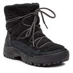 Snowboot von Clarks, in der Farbe Schwarz, aus Textil, andere Perspektive, Vorschaubild