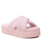 Pantolette von Tommy Jeans, in der Farbe Rosa, aus Polyester, andere Perspektive, Vorschaubild