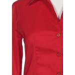 Klassische Bluse von ZUELEMENTS, in der Farbe Rot, aus Baumwolle, andere Perspektive, Vorschaubild
