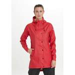 Regenjacke von WEATHER REPORT, in der Farbe Rot, aus Polyester, andere Perspektive, Vorschaubild