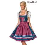 Dirndl von Dirndline, in der Farbe Rot, andere Perspektive, Vorschaubild