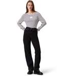Langarmshirt von Calvin Klein Jeans, in der Farbe Schwarz, aus Polyamid, andere Perspektive, Vorschaubild