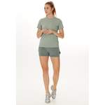 Shorts von Endurance, in der Farbe Grün, aus Polyester, andere Perspektive, Vorschaubild