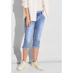 Jeans von Street One, in der Farbe Blau, aus Polyester, andere Perspektive, Vorschaubild