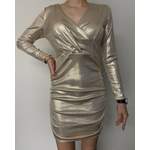 Partykleid von ITALY VIBES, in der Farbe Gold, andere Perspektive, Vorschaubild