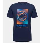 Funktionsshirt von mammut, in der Farbe Blau, aus Polyester, andere Perspektive, Vorschaubild