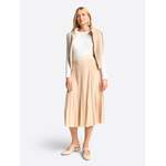 Faltenrock von Rich & Royal, in der Farbe Beige, aus Polyester, andere Perspektive, Vorschaubild